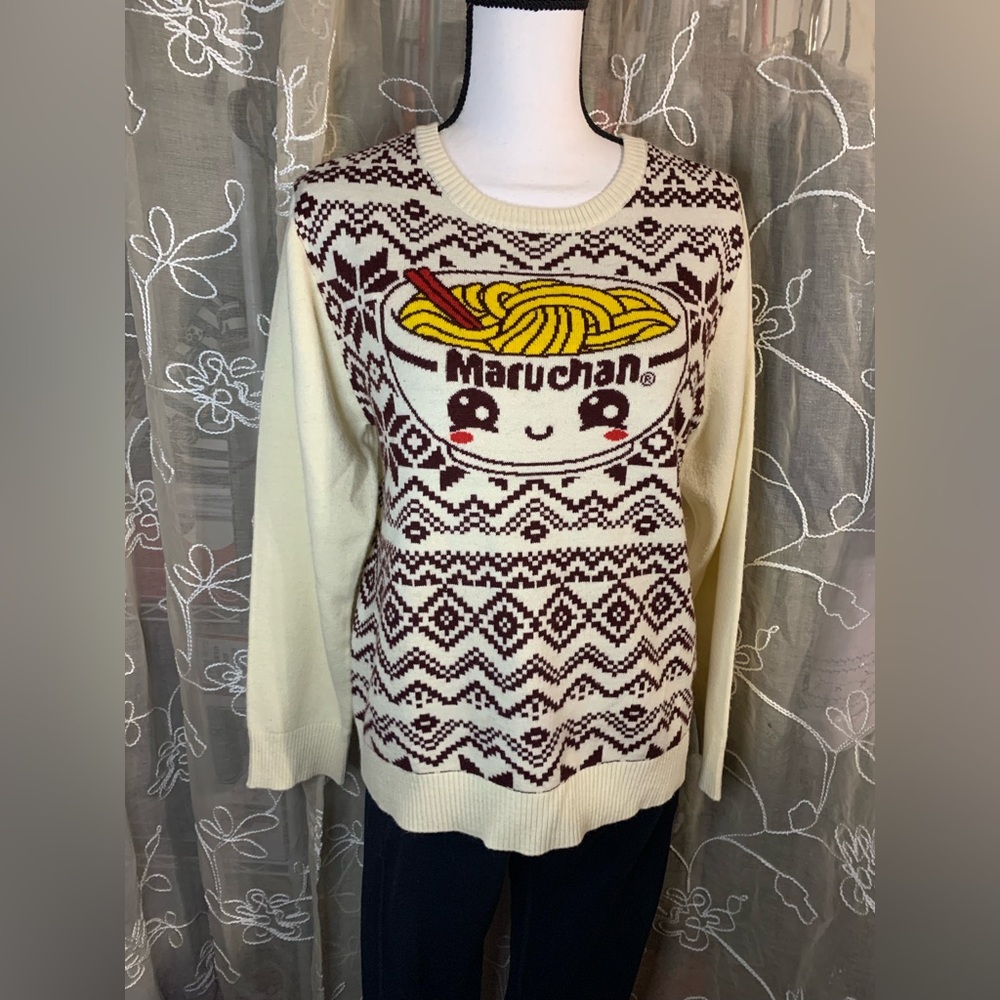 Kids Maruchan Ramen Noodle Knit Sweater